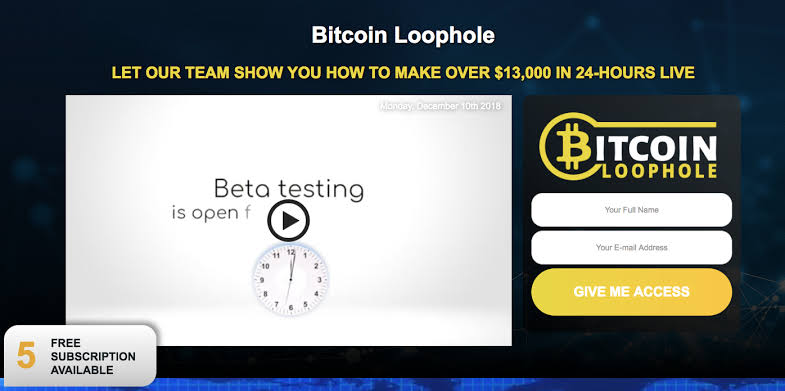 Download Bitcoin Loophole Apk For Android Latest Version